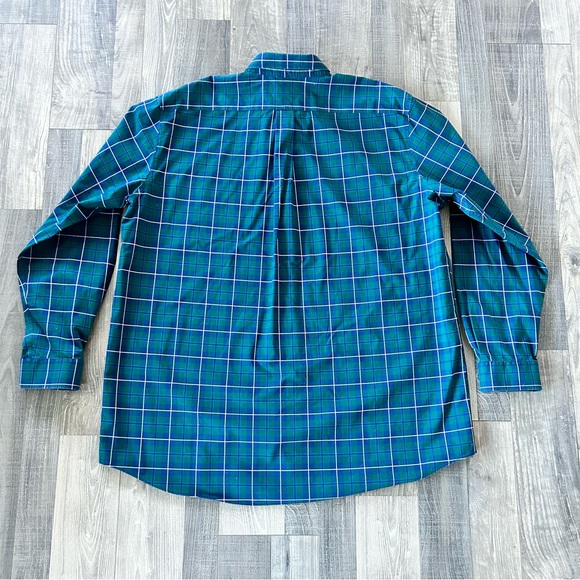 LL Bean Wrinkle-Free Mini-Tartan Shirt
500977
Men’s XXL TALL
Green/Blue/White - Picture 4 of 4